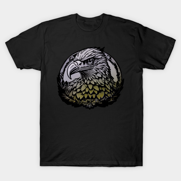 Eagle Vector Art T-Shirt by Embrace Masculinity